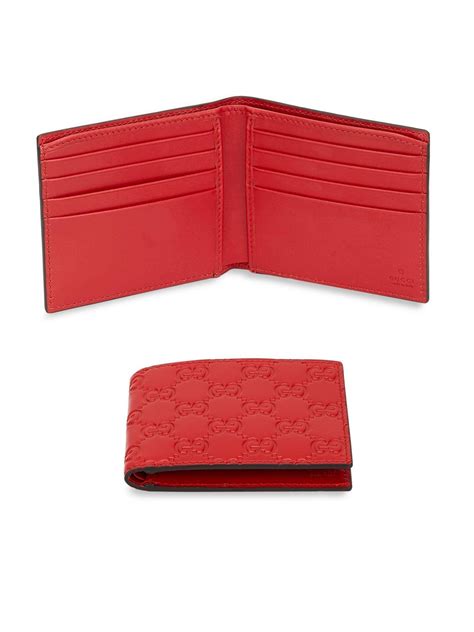 gucci quilted leather cardholder|Gucci signature wallet red.